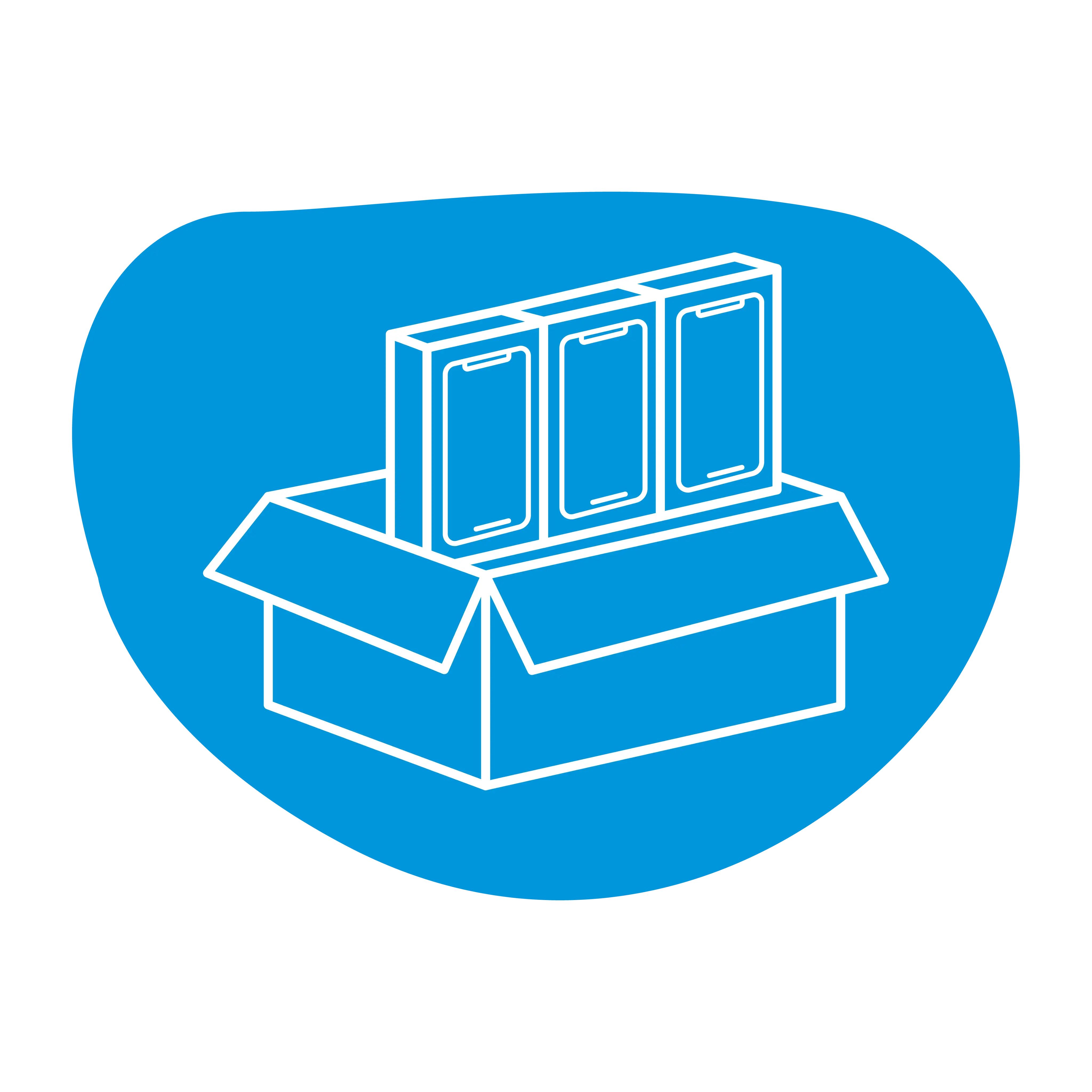 Icon representing mobile wholesale business